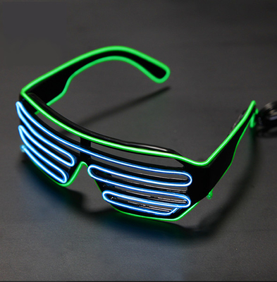 Nyalakan Kacamata Rana Berkedip El Wire Luminous Untuk Pesta DJ