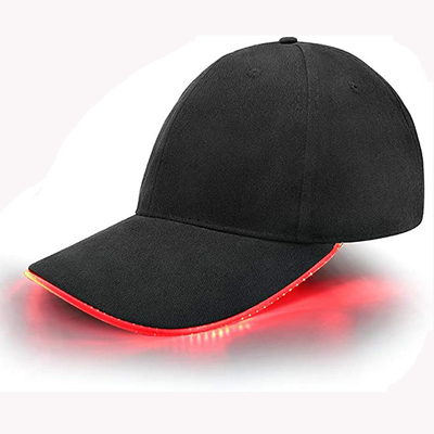 LED Light Up Baseball Hats 3 Mode Berkedip Untuk Party Rave Christmas