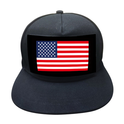 Flashing DJ Snapback Sound Activated Baseball Caps Dengan Lampu LED