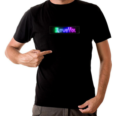 Kaos Lampu LED yang Dapat Diprogram Disesuaikan Untuk Festival Pesta