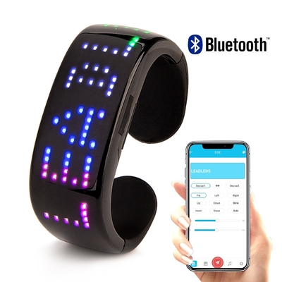 Pola Teks Program Aplikasi Gelang Bluetooth Remote Control LED