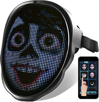 Masker Wajah LED Cerdas 2000mAh