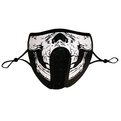Masker Wajah Lampu Led Diaktifkan Suara