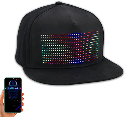 Mengedit Topi LED Bluetooth Dengan Kontrol Aplikasi Seluler yang Dapat Diprogram
