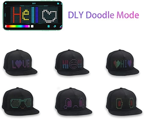 Mengedit Topi LED Bluetooth Dengan Kontrol Aplikasi Seluler yang Dapat Diprogram