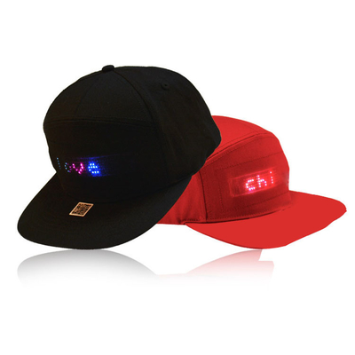 Bluetooth LED Message Cap Mengedit Teks Pola Gambar Animasi