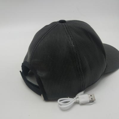 Topi Bisbol LED Bercahaya Dengan 7 Warna Pengisian USB Ringan