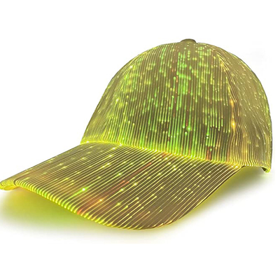 7 Lampu Warna Topi Bisbol LED Topi Berkedip Bercahaya Untuk Disko Pesta