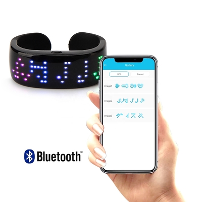 Smartphone Remote Control Led Gelang APLIKASI Pengeditan Gambar Pesan