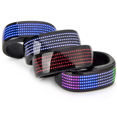 Gelang Pintar LED yang Dapat Diedit Pola Graffiti Text Music