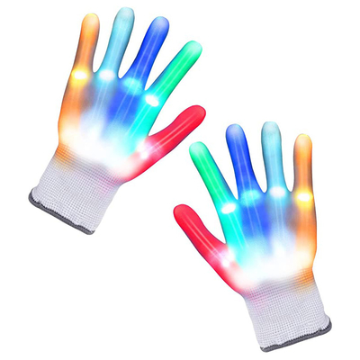 Flashing LED Light Up Gloves Untuk Anak Laki-laki Perempuan Hadiah Natal Ulang Tahun